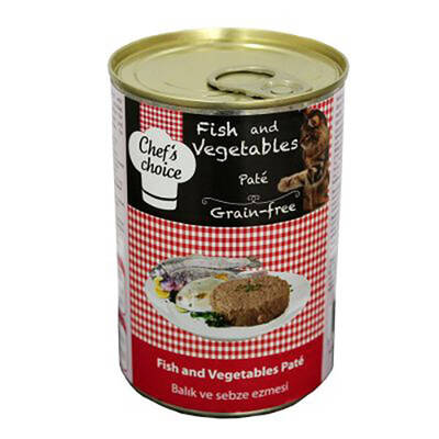Chefs Choice Kıyılmış Balikli Sebzeli Ezme Yetişkin Kedi Konsevesi 400 Gr Chefs Choice Kıyılmış Balikli Sebzeli Ezme Yetişkin Kedi Konsevesi 400 Gr