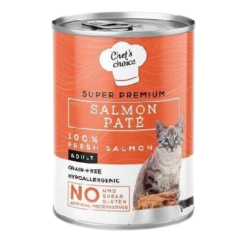 Chef's Choice Somonlu Yetişkin Kedi Konservesi 400 Gr Chef's Choice Somonlu Yetişkin Kedi Konservesi 400 Gr