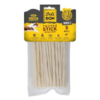 Delibon Deri Burgu Çubuk İnce Boy 40Lı Paket Beyaz Delibon Deri Burgu Çubuk İnce Boy 40Lı Paket Beyaz
