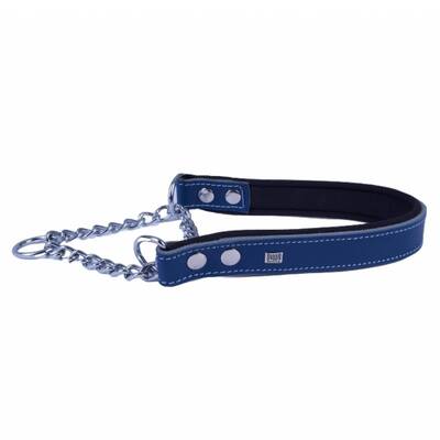Doggie Konfor Deri Zincir Boğma Tasma Royalblue 2 5x45 55 Cm Doggie Konfor Deri Zincir Boğma Tasma Royalblue 2 5x45 55 Cm