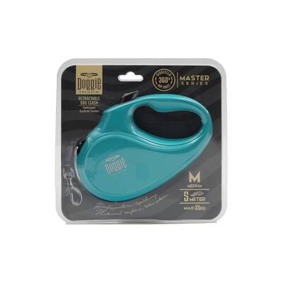Doggie Otomatik Uzatma Tasması Master Açık Mavi M-25 Kg 5 Mt Doggie Otomatik Uzatma Tasması Master Açık Mavi M-25 Kg 5 Mt