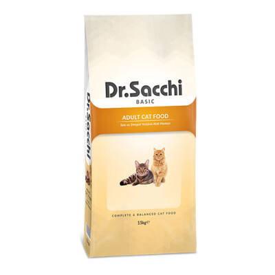 Dr.Sacchi Basic Chicken Tavuklu Yetişkin Kedi Maması 15 Kg Dr.Sacchi Basic Chicken Tavuklu Yetişkin Kedi Maması 15 Kg