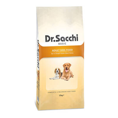 Dr.Sacchi Basic Chicken Tavuklu Yetişkin Köpek Mamasi 15 Kg Dr.Sacchi Basic Chicken Tavuklu Yetişkin Köpek Mamasi 15 Kg