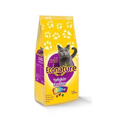 Econature Gurme Balıklı Yetişkin Kedi Maması 15 Kg Econature Gurme Balıklı Yetişkin Kedi Maması 15 Kg