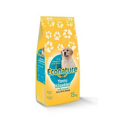 Econature Kuzu Etli Yavru Köpek Maması 15 Kg Econature Kuzu Etli Yavru Köpek Maması 15 Kg