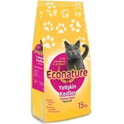 Econature Tavuklu Yetişkin Kedi Maması 15 kg Econature Tavuklu Yetişkin Kedi Maması 15 kg
