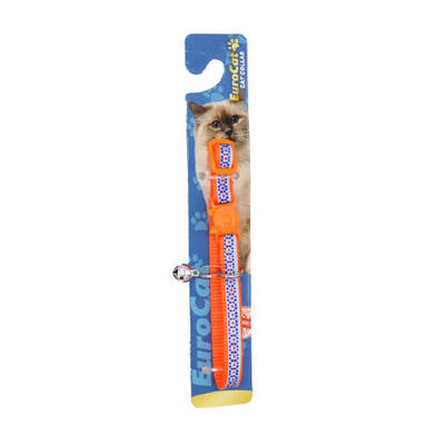 EuroCat Çiçek Desenli Çıngıraklı Kedi Boyun Tasması 28 Cm EuroCat Çiçek Desenli Çıngıraklı Kedi Boyun Tasması 28 Cm