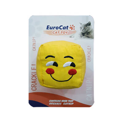 Eurocat Gülen Smiley Küp Kedi Oyuncağı Eurocat Gülen Smiley Küp Kedi Oyuncağı