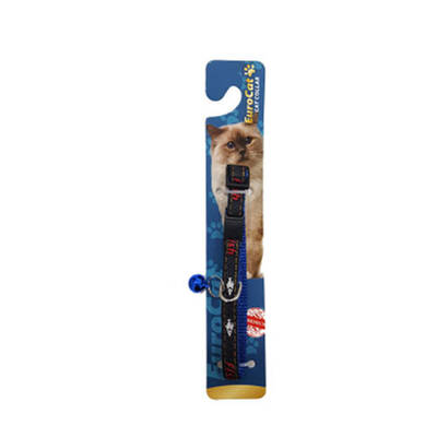Eurocat Kedi Boyun Tasması Çizgi Desenli 10mm 28 Cm Mavi Eurocat Kedi Boyun Tasması Çizgi Desenli 10mm 28 Cm Mavi