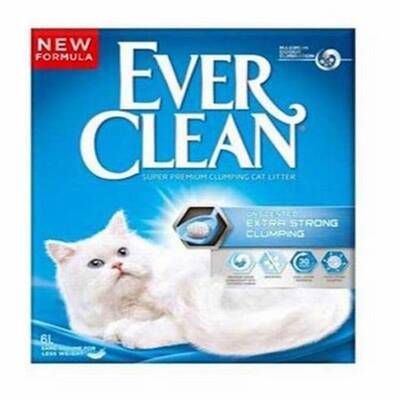 Ever Clean Ekstra Güçlü Kokusuz Topaklanan (Strong) Kedi Kumu 6 Lt Ever Clean Ekstra Güçlü Kokusuz Topaklanan (Strong) Kedi Kumu 6 Lt