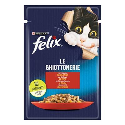 Felix Sığır Etli Yetişkin Kedi Konservesi Pouch 85 Gr Felix Sığır Etli Yetişkin Kedi Konservesi Pouch 85 Gr