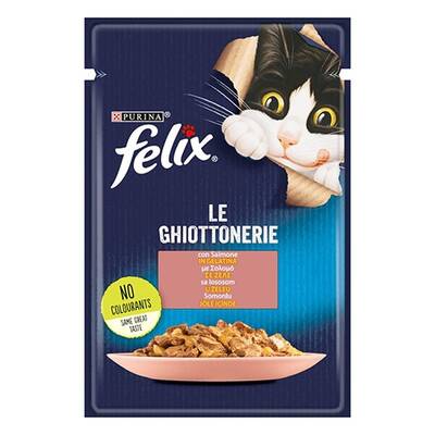 Felix Somon Balıklı Yetişkin Kedi Konservesi Pouch 85 Gr Felix Somon Balıklı Yetişkin Kedi Konservesi Pouch 85 Gr