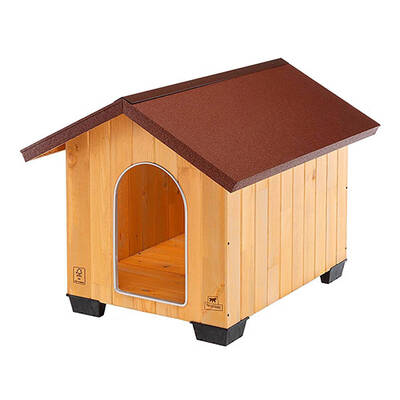 Ferplast Domus Ahşap Çatılı Köpek Kulübesi Large 81x102x78 Cm Ferplast Domus Ahşap Çatılı Köpek Kulübesi Large 81x102x78 Cm