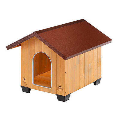 Ferplast Domus Ahşap Çatılı Köpek Kulübesi Medium 73x85x67 5 Cm Ferplast Domus Ahşap Çatılı Köpek Kulübesi Medium 73x85x67 5 Cm