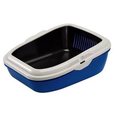 Ferplast Litter Tray Birba Açık Kedi Tuvaleti Lacivert 56 X 43 X 21 Cm Ferplast Litter Tray Birba Açık Kedi Tuvaleti Lacivert 56 X 43 X 21 Cm