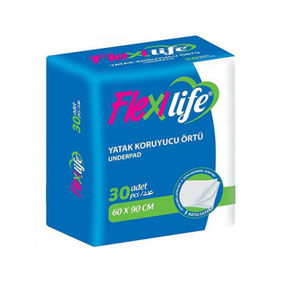 Flexi Life Köpek Çiş Pedi 60x90 Cm 30 adet Flexi Life Köpek Çiş Pedi 60x90 Cm 30 adet