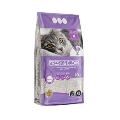 Fresh Clean İnce Taneli Lavanta Kokulu Süper Topaklanan Kedi Kumu 10 Lt Fresh Clean İnce Taneli Lavanta Kokulu Süper Topaklanan Kedi Kumu 10 Lt