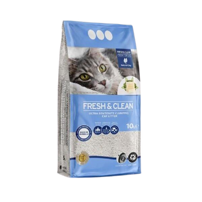 Fresh&Clean İnce Taneli Marsilya Sabunlu Süper Topklanan Kedi Kumu 10 Lt Fresh&Clean İnce Taneli Marsilya Sabunlu Süper Topklanan Kedi Kumu 10 Lt