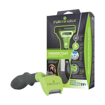 Furminator Long Hair Uzun Tüylü Köpekler İçin Temizlenebilir Tarak Small Furminator Long Hair Uzun Tüylü Köpekler İçin Temizlenebilir Tarak Small