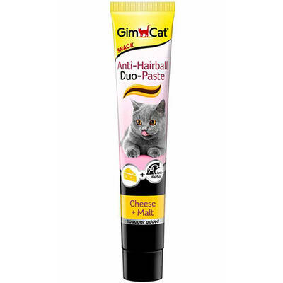 Gimcat Anti Hairball Tüy Yumağı Önleyici PeynirliKedi Ödül Macunu 50 gr Gimcat Anti Hairball Tüy Yumağı Önleyici PeynirliKedi Ödül Macunu 50 gr