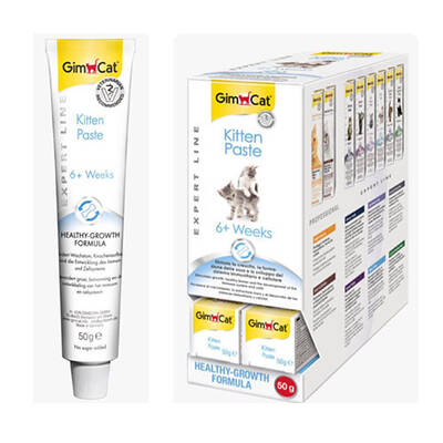 Gimcat Kitten Paste Yavru Kedi Vitamin Paste Macunu 50 Gr Gimcat Kitten Paste Yavru Kedi Vitamin Paste Macunu 50 Gr
