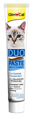 GimCat Multi-Vitamin Duo Paste Tuna + 12 Vitaminli 50 Gr GimCat Multi-Vitamin Duo Paste Tuna + 12 Vitaminli 50 Gr