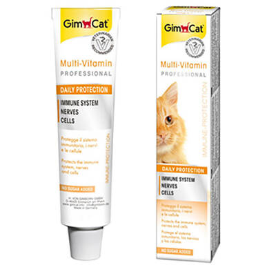 Gimcat Multi Vitamin Paste 12 Vitaminli Kedi Macunu 20 Gr Gimcat Multi Vitamin Paste 12 Vitaminli Kedi Macunu 20 Gr