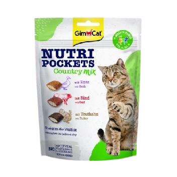 GimCat Nutripockets Kedi Ödülü Country Mix 150 Gr GimCat Nutripockets Kedi Ödülü Country Mix 150 Gr
