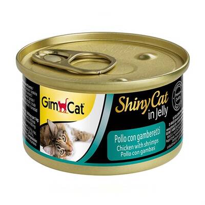 GimCat Shinycat Tavuklu ve Karidesli Kedi Konservesi 70 Gr GimCat Shinycat Tavuklu ve Karidesli Kedi Konservesi 70 Gr