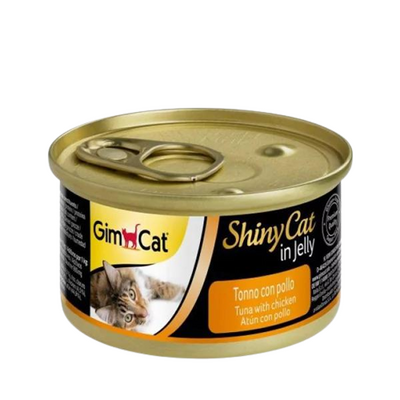 GimCat Shinycat Ton Balıklı ve Tavuklu Yetişkin Kedi Konservesi 70 Gr GimCat Shinycat Ton Balıklı ve Tavuklu Yetişkin Kedi Konservesi 70 Gr