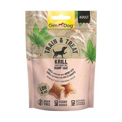 Gimdog Kril Ve Kenevirli Köpek Ödül Bisküvisi 125Gr Gimdog Kril Ve Kenevirli Köpek Ödül Bisküvisi 125Gr