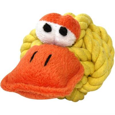 Happypet Knottie Heads Duck Köpek Oyuncağı Happypet Knottie Heads Duck Köpek Oyuncağı