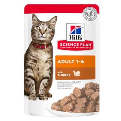 Hills Adult Hindili Pouch Yetişkin Kedi Konservesi 85 Gr Hills Adult Hindili Pouch Yetişkin Kedi Konservesi 85 Gr