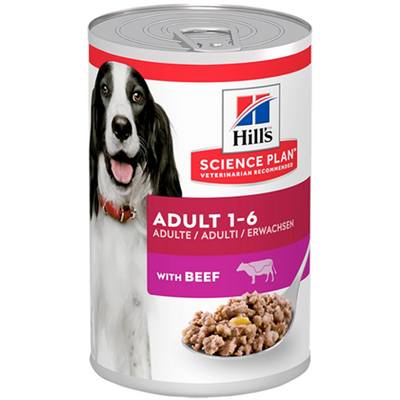 Hill's Biftekli Yetişkin Köpek Konservesi 370gr Hill's Biftekli Yetişkin Köpek Konservesi 370gr
