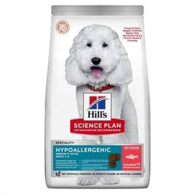 Hills Hypo-Allergenic Somonlu Orta IrkYetişkin Köpek Maması 12 Kg Hills Hypo-Allergenic Somonlu Orta IrkYetişkin Köpek Maması 12 Kg