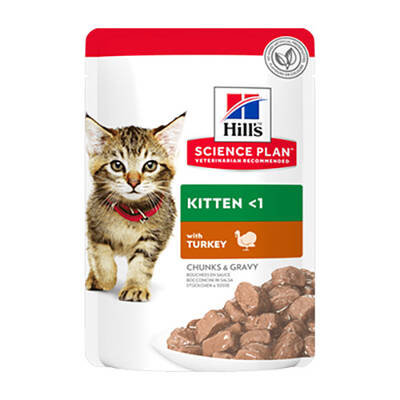 Hills Kitten Hindili Pouch Yavru Kedi Konservesi 85 Gr Hills Kitten Hindili Pouch Yavru Kedi Konservesi 85 Gr