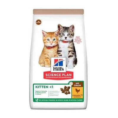 Hills Kitten Tahılsız Tavuklu Yavru Kedi Maması 1,5 Kg