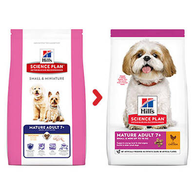Hills Mature 7+ Tavuklu Mini Irk Yaşlı Köpek Maması 1.5 Kg Hills Mature 7+ Tavuklu Mini Irk Yaşlı Köpek Maması 1.5 Kg