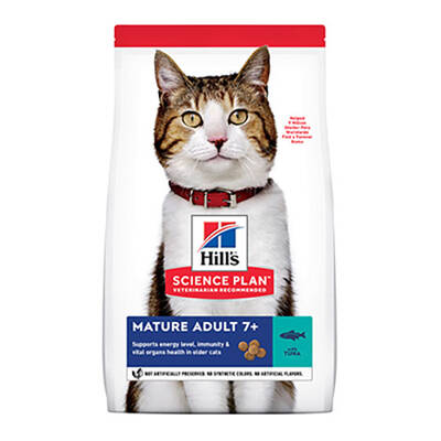 Hills Mature +7 Ton Balıklı Yaşlı Kedi Maması 1,5 Kg Hills Mature +7 Ton Balıklı Yaşlı Kedi Maması 1,5 Kg