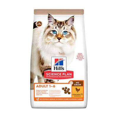 Hills Tahılsız Tavuklu Yetişkin Kedi Maması 1,5 Kg Hills Tahılsız Tavuklu Yetişkin Kedi Maması 1,5 Kg