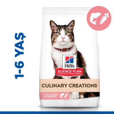 Hill's Yetişkin Somon ve Havuçlu Kedi Maması 10 Kg Hill's Yetişkin Somon ve Havuçlu Kedi Maması 10 Kg