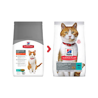 Hills Young Sterilised Ton Balıklı Kısırlaştırılmış Kedi Maması 15 Kg Hills Young Sterilised Ton Balıklı Kısırlaştırılmış Kedi Maması 15 Kg