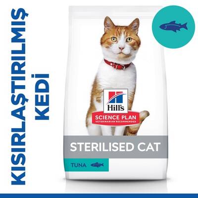 Hills Young Sterilised Ton Balıklı Kısırlaştırılmış Kedi Maması 3 Kg Hills Young Sterilised Ton Balıklı Kısırlaştırılmış Kedi Maması 3 Kg