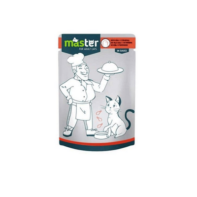 Master Kümes Hayvanlı Pouch Kedi Maması Jöle 80 Gr Master Kümes Hayvanlı Pouch Kedi Maması Jöle 80 Gr