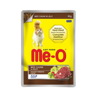 Meo Adult Jöle İçerisinde Biftekli Yetişkin Kedi Konservesi 80 Gr Meo Adult Jöle İçerisinde Biftekli Yetişkin Kedi Konservesi 80 Gr