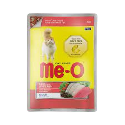 Meo Adult Jöle İçerisinde Ton Balık ve Beyaz Balıklı Yetişkin Kedi Konservesi 80 Gr Meo Adult Jöle İçerisinde Ton Balık ve Beyaz Balıklı Yetişkin Kedi Konservesi 80 Gr