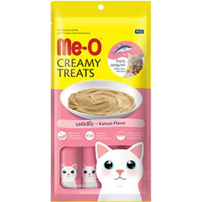 Meo Creamy Çizgili Orkinos Balığı Kedi Ödülü 4x15gr Meo Creamy Çizgili Orkinos Balığı Kedi Ödülü 4x15gr