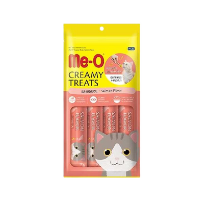 Meo Kremalı Somonlu Kedi Sıvı Ödül Maması 4x15 Gr Meo Kremalı Somonlu Kedi Sıvı Ödül Maması 4x15 Gr