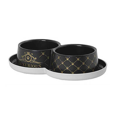 Moderna Trendy Luxurious 2'li Mama Kabı Siyah 2x350 Ml