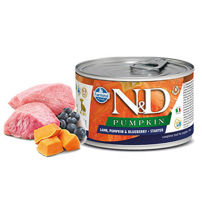 ND Balkabaklı Kuzu Etli Anne ve Yavru Köpek Konservesi 140 Gr ND Balkabaklı Kuzu Etli Anne ve Yavru Köpek Konservesi 140 Gr